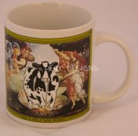 Sherwood Humorous CLASSICAL COWS Birth of Venus Coffee Mug